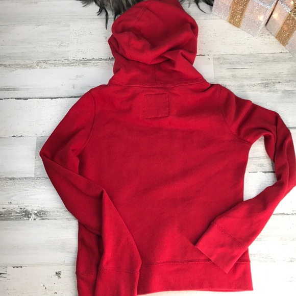 Abercrombie red hoodie size XL - Picture 5 of 5